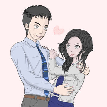 親友夫妻