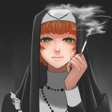 喫煙シスター