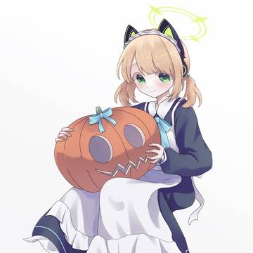 ハロウィンの準備メイドミドリちゃん