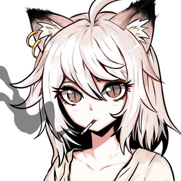 ヤニねこ イラスト