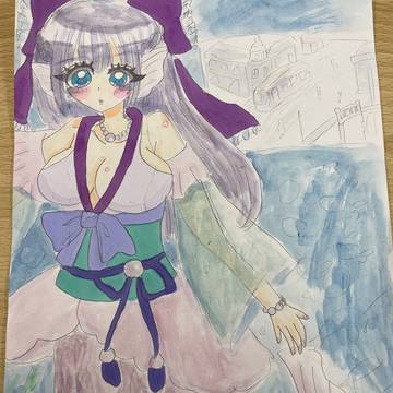 創作な和風人魚さん