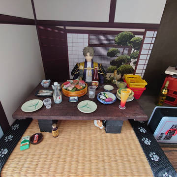 だらしなさすぎる審神者のとこの審神者就任ン周年記念飲み会の写真