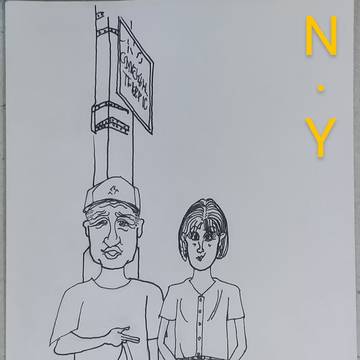 落書きのスミ入れ