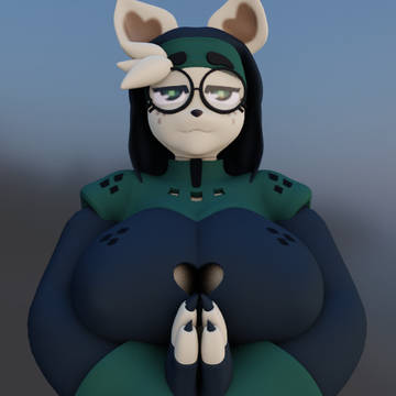 Minecraft cube End Llama 3Dmodel