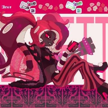 Velvette in splatoon3🐙