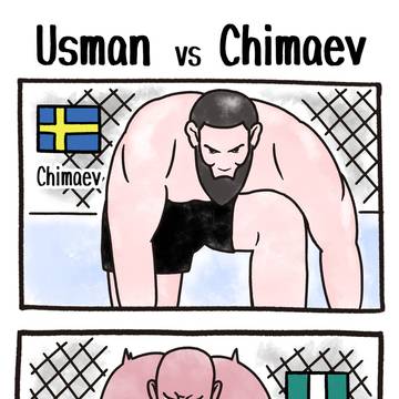 UFC294　ウスマン vs チラモフ