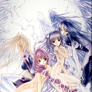 ANGEL/dust Newtype付録ポスターイラスト