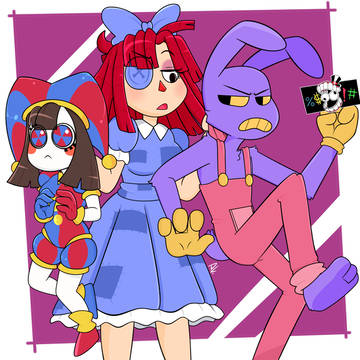 Ragatha, Pomni and Jax