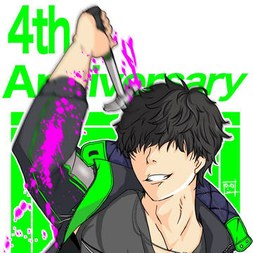 4周年カスミくん