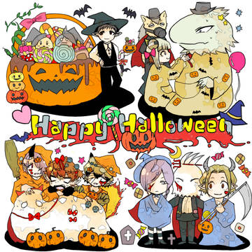 家系＋知略＋一年ズ　ハロウィン