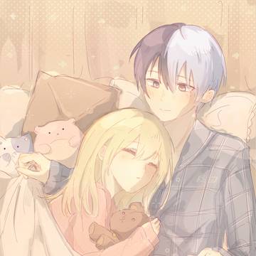 布団の中のハムスター