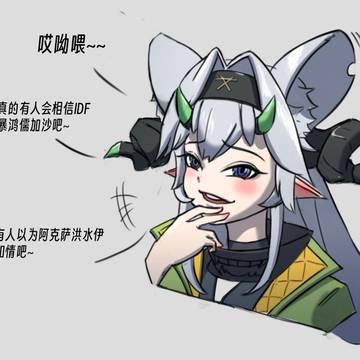 狗慧慧正在嘲讽IDF的粉丝