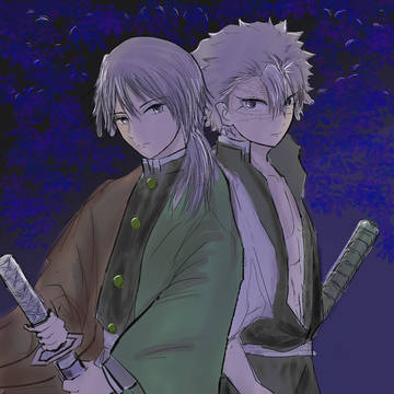 月夜の共闘