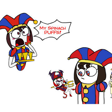 Pomni as Kronk