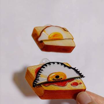 目ん玉トースト