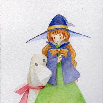 恥ずかしがり屋のおばけと魔女