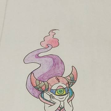 妖怪ウォッチ　おねむの精　模写