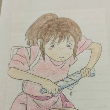 ジブリが　いっぱい　模写