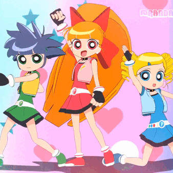 Powerpuff Girls Z Anime 3D Model