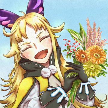 ミエリッキちゃん（練習イラスト）