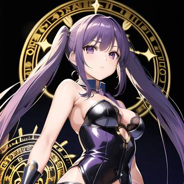宇宙少女と紫