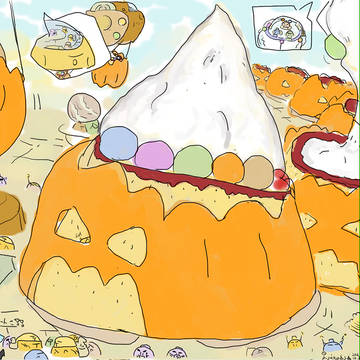 魂ちゃんとハロウィン2023
