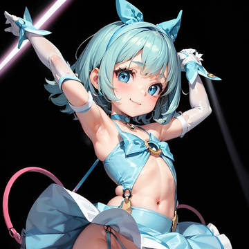 魔法少女、ブルー