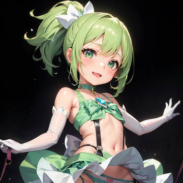 魔法少女、グリーン