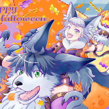 お菓子をくれないと、爆弾🎃投げるぞぉ！ダッフル君、投げすぎだぁ！