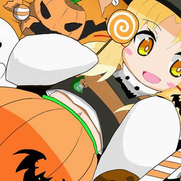 ハロウィン風衣装諏訪子