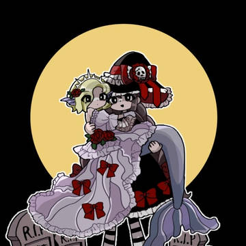 魔女ちゃんと人魚ちゃん