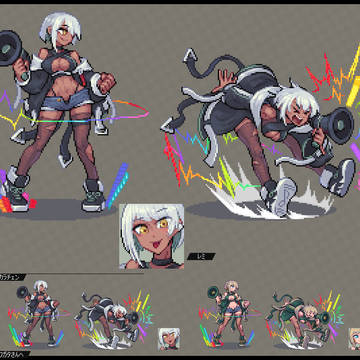 Skebドット絵 レミ
