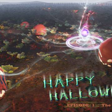 ハロウィーンのカボチャ畑で何かあったんだ！？