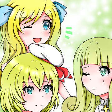 金髪３人組
