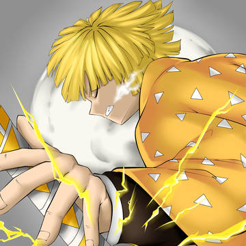Zenitsu Agatsuma Fanart ⚡️🗡️