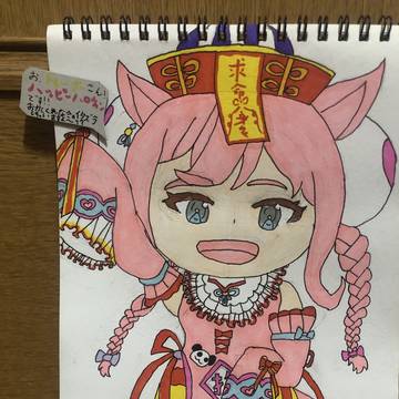 ハロウィンなので推しを描こうね( ◜ᴗ◝)و