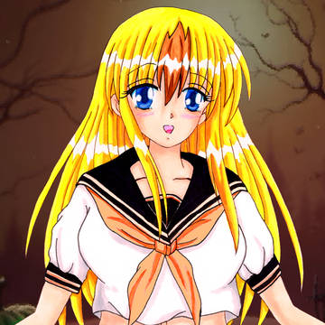 遅れてハロウィン、セーラーぱんつなフェルナ