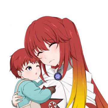 Andreana carrying her baby