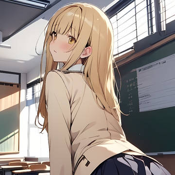 Mahiru Sheena spanked at school