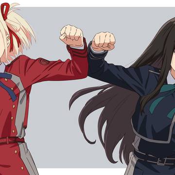 リコリコのファンアート⑭