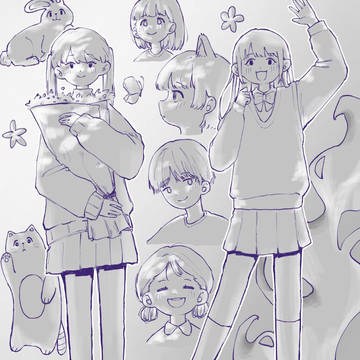 いやどう考えても絵柄変わりすぎww