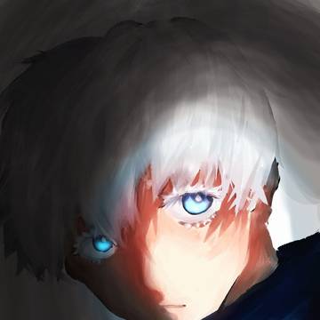五条悟と狗巻棘のイラスト
