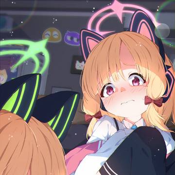 くすぐったいよ～～ミドリ
