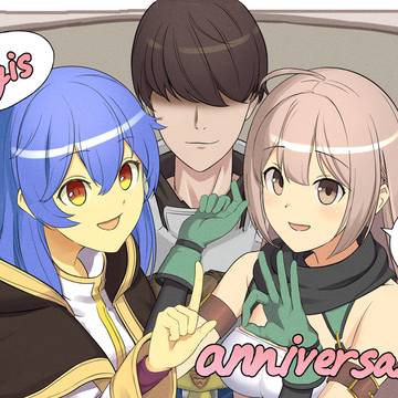 アイギス10周年イラスト