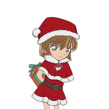 灰原哀 クリスマス