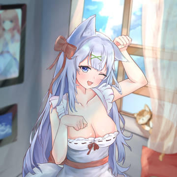 简单投稿两张自己的渣画作