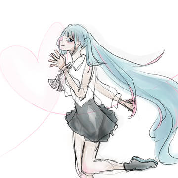 透明感ミクさん