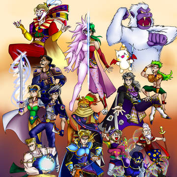 Final Fantasy VI Poster