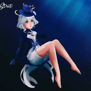 [动态插画]深蓝幽梦 Deep Blue Dream