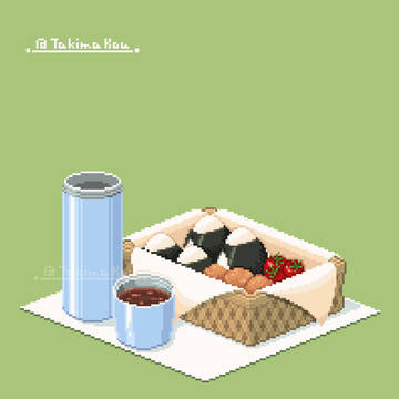 おにぎりとサンドイッチ